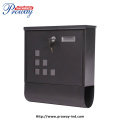2021 Hot Selling Factory Cheaper Letter Box Wall Mount Stainless Steel for House Waterproof Mailbox/